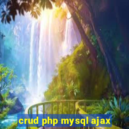 crud php mysql ajax